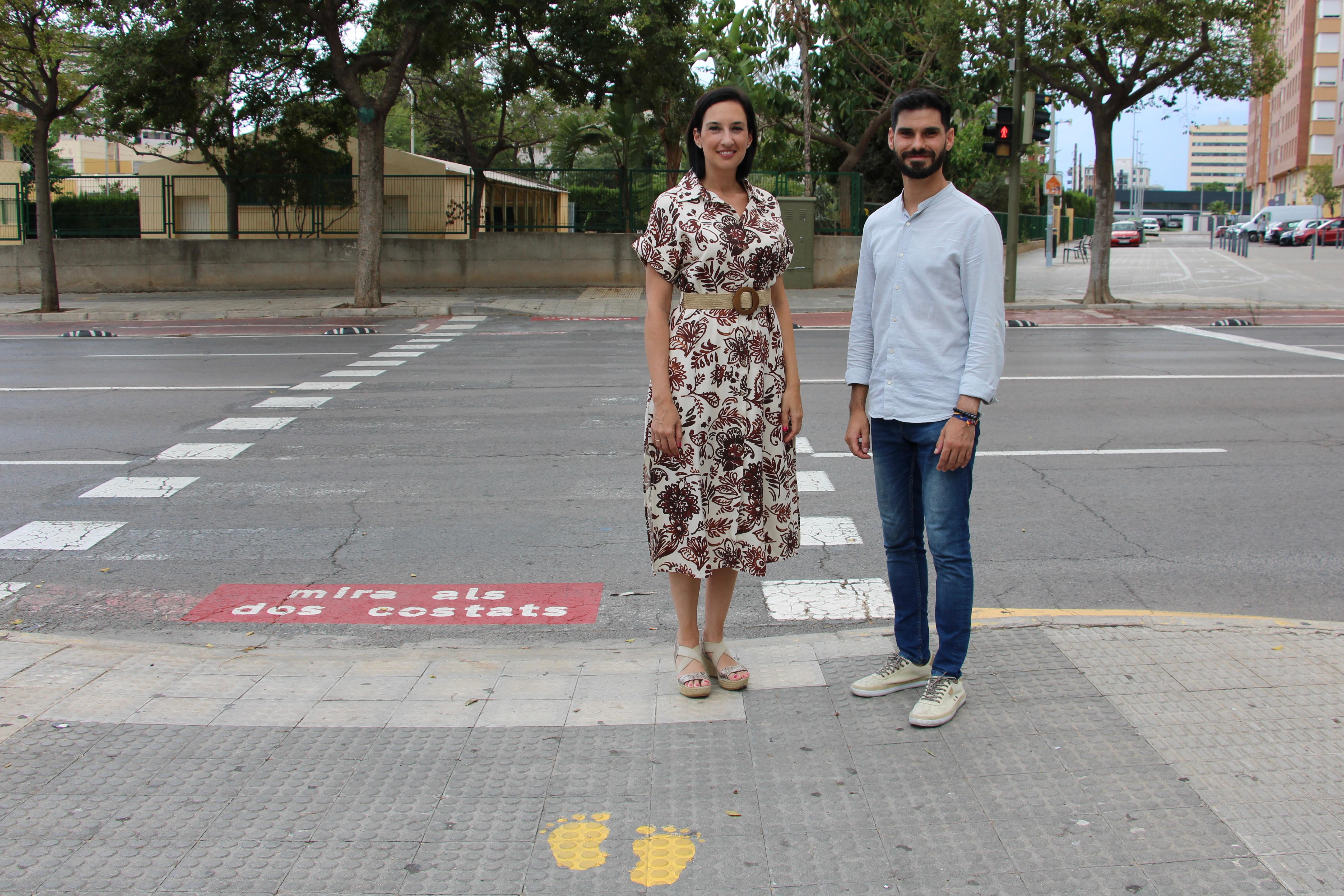 Castellón ultima la puesta a punto de los caminos escolares antes del inicio del curso