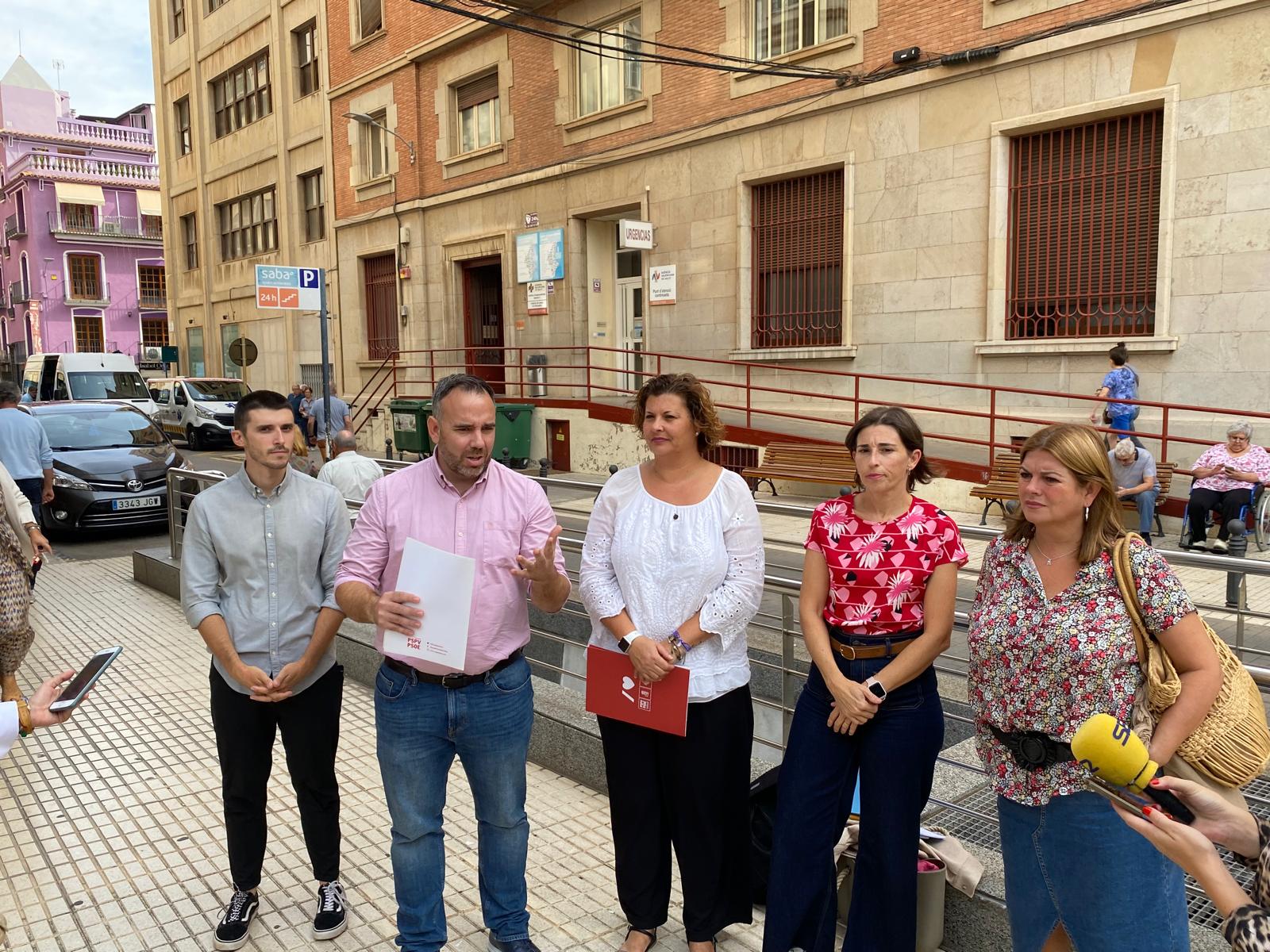 El PSPV denuncia el “caos en les urgències sanitàries en Castelló” i les “mentides