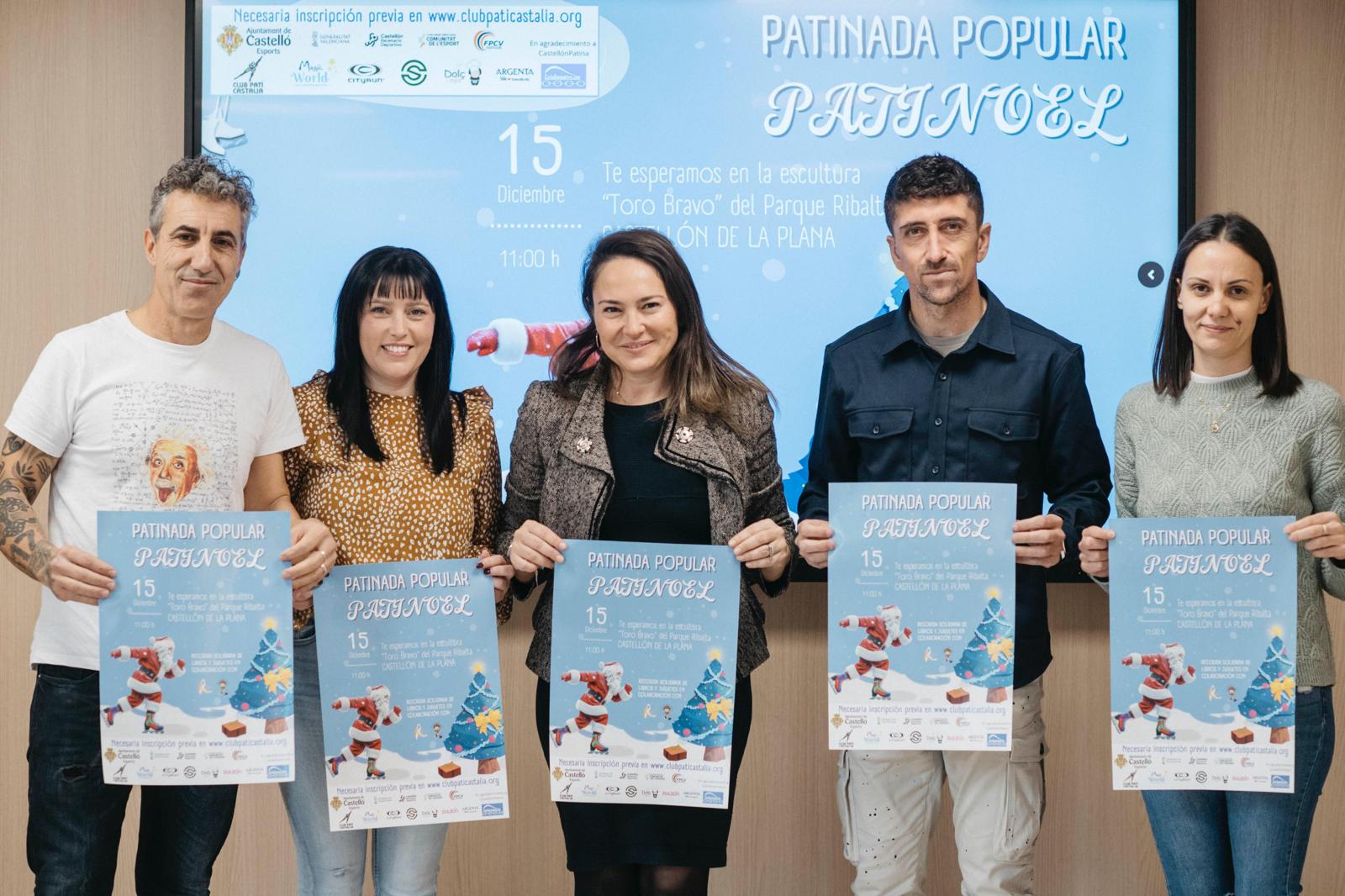 ​​​​​​​Castelló recupera l'activitat PatiNoel dotant-la de solidaritat per als xiquets de Paiporta, municipi afectat per la DANA