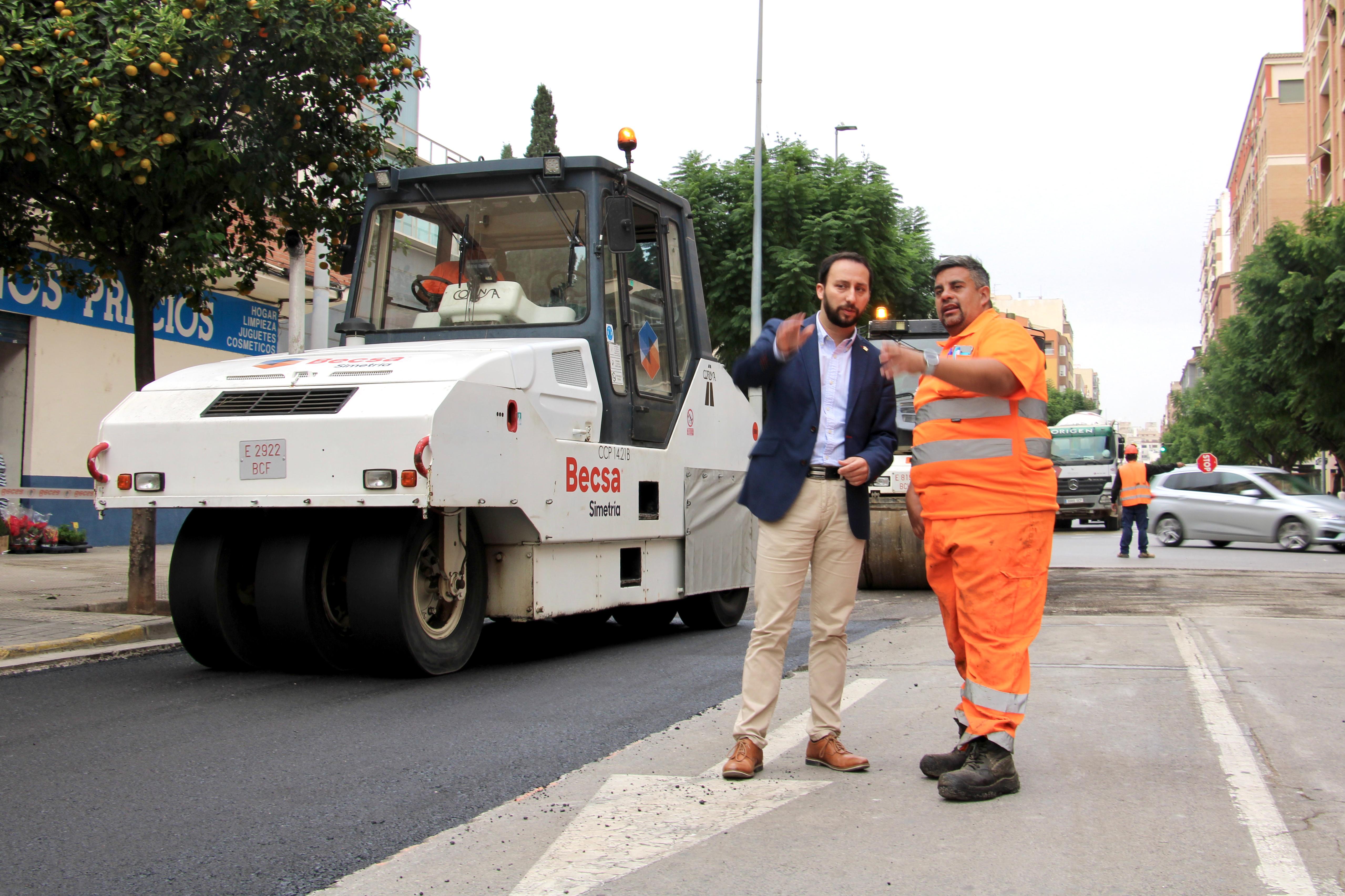 La present campanya d'asfaltat culmina aquesta setmana amb el tram de la Av Germans Bou entre Pablo Iglesias i Ronda Est